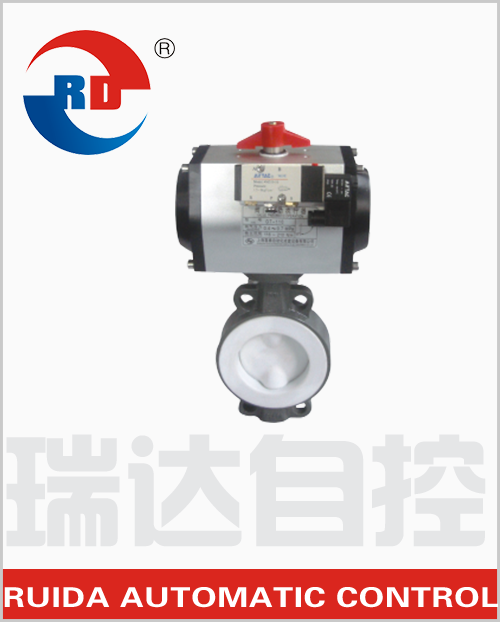 气动对夹式衬氟蝶阀.png